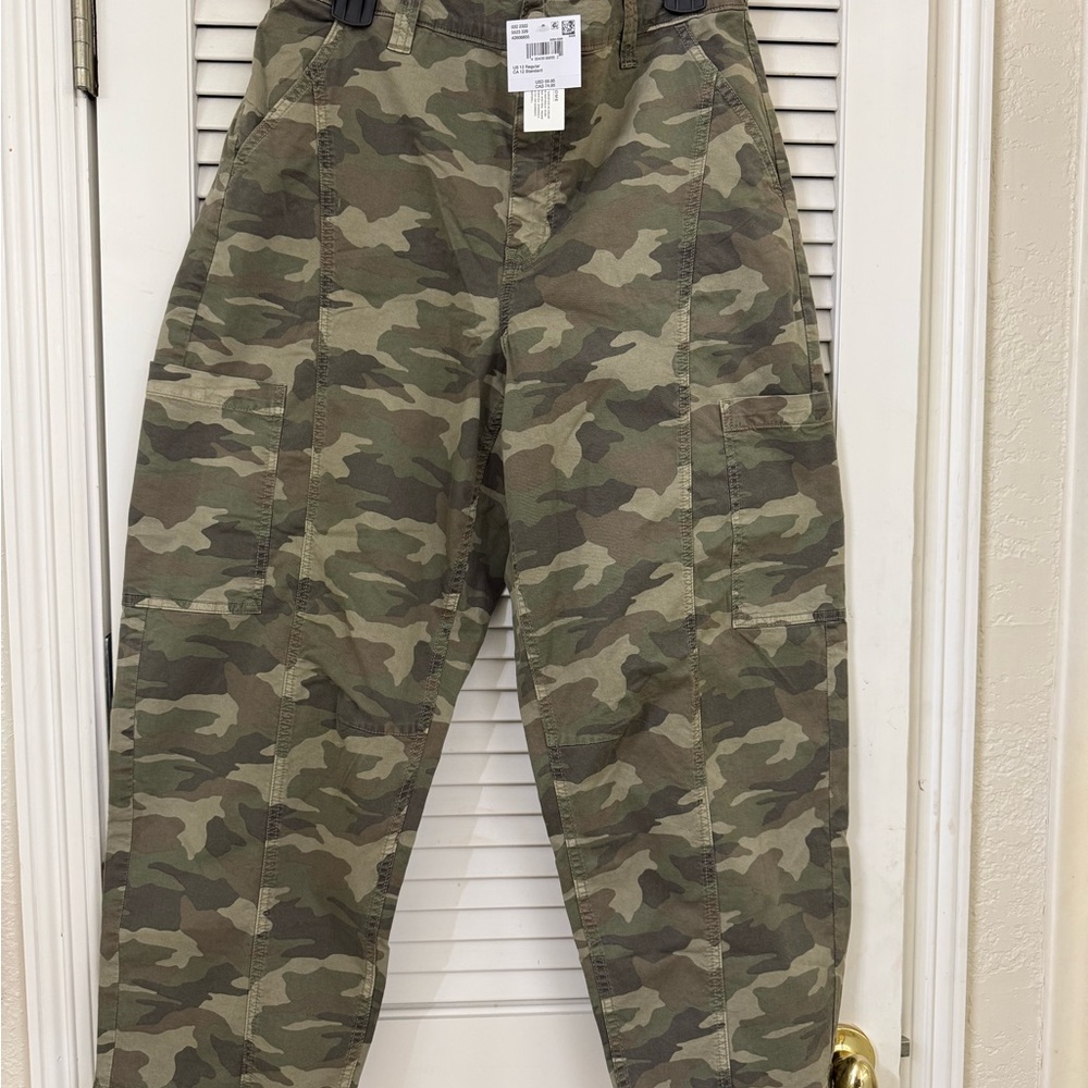 American Eagle Outfitters Camouflage Wide Leg Pants - Picture 2 of 8